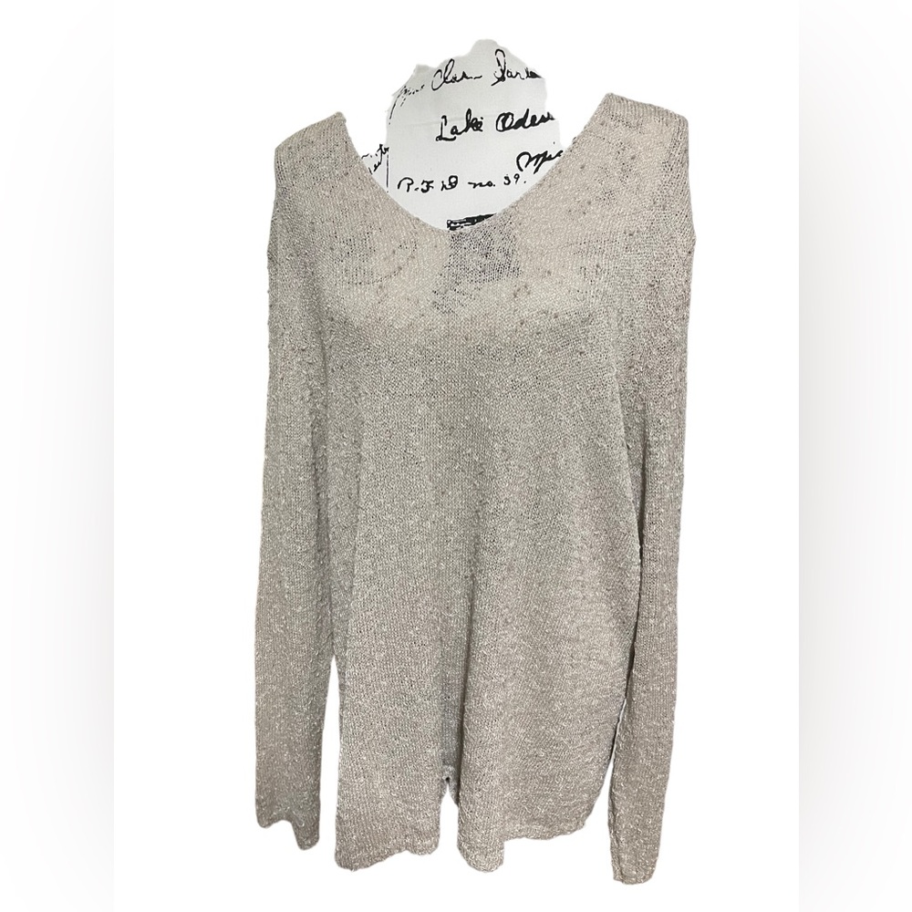 CHICOS NWT additionspullover light sweater size 3